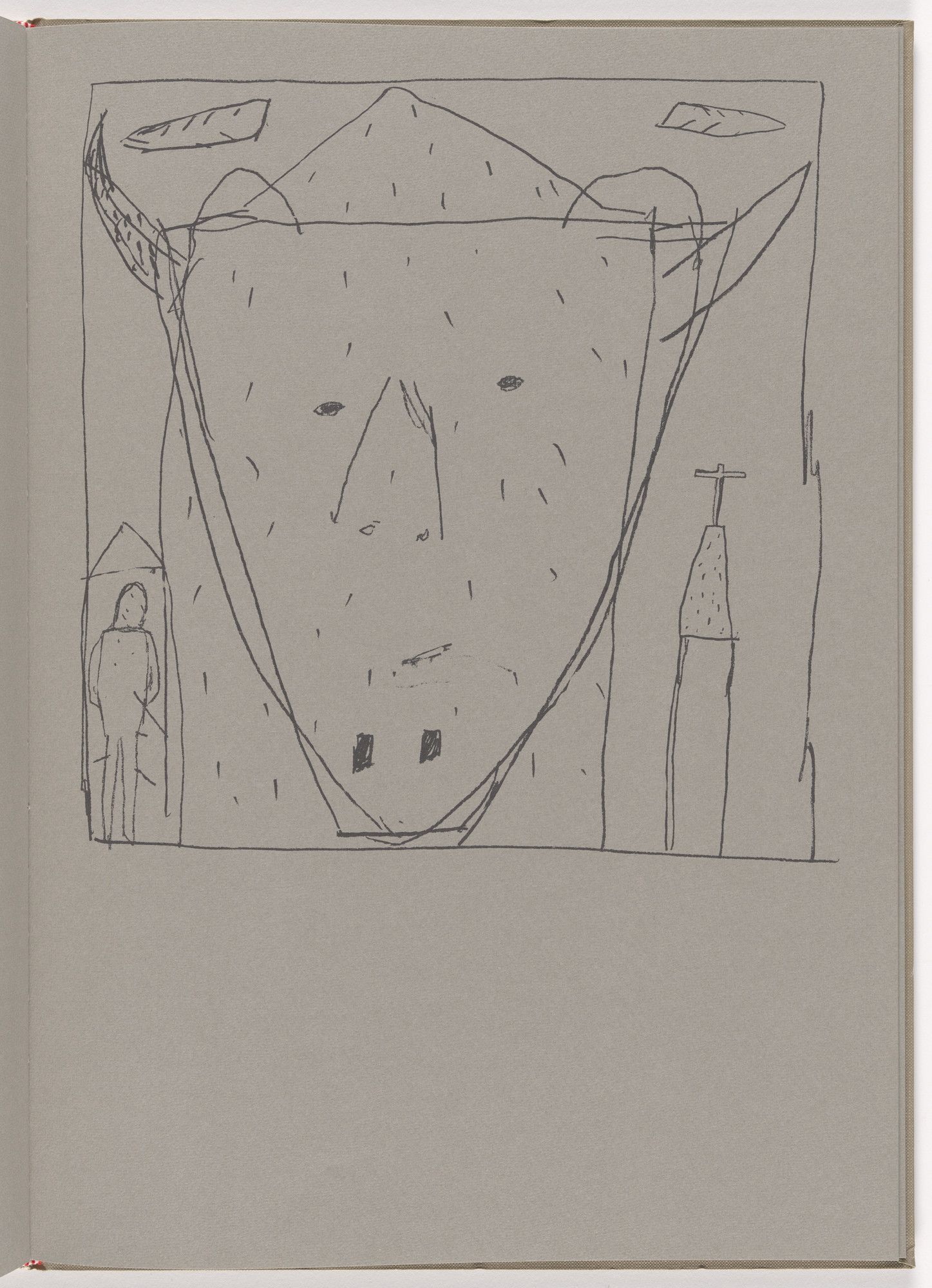 James Brown. Plate (folio 25) from Self Portraits
