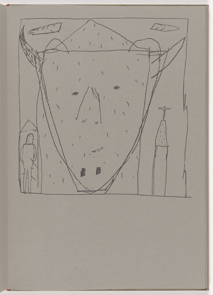 Plate (folio 25) from Self Portraits