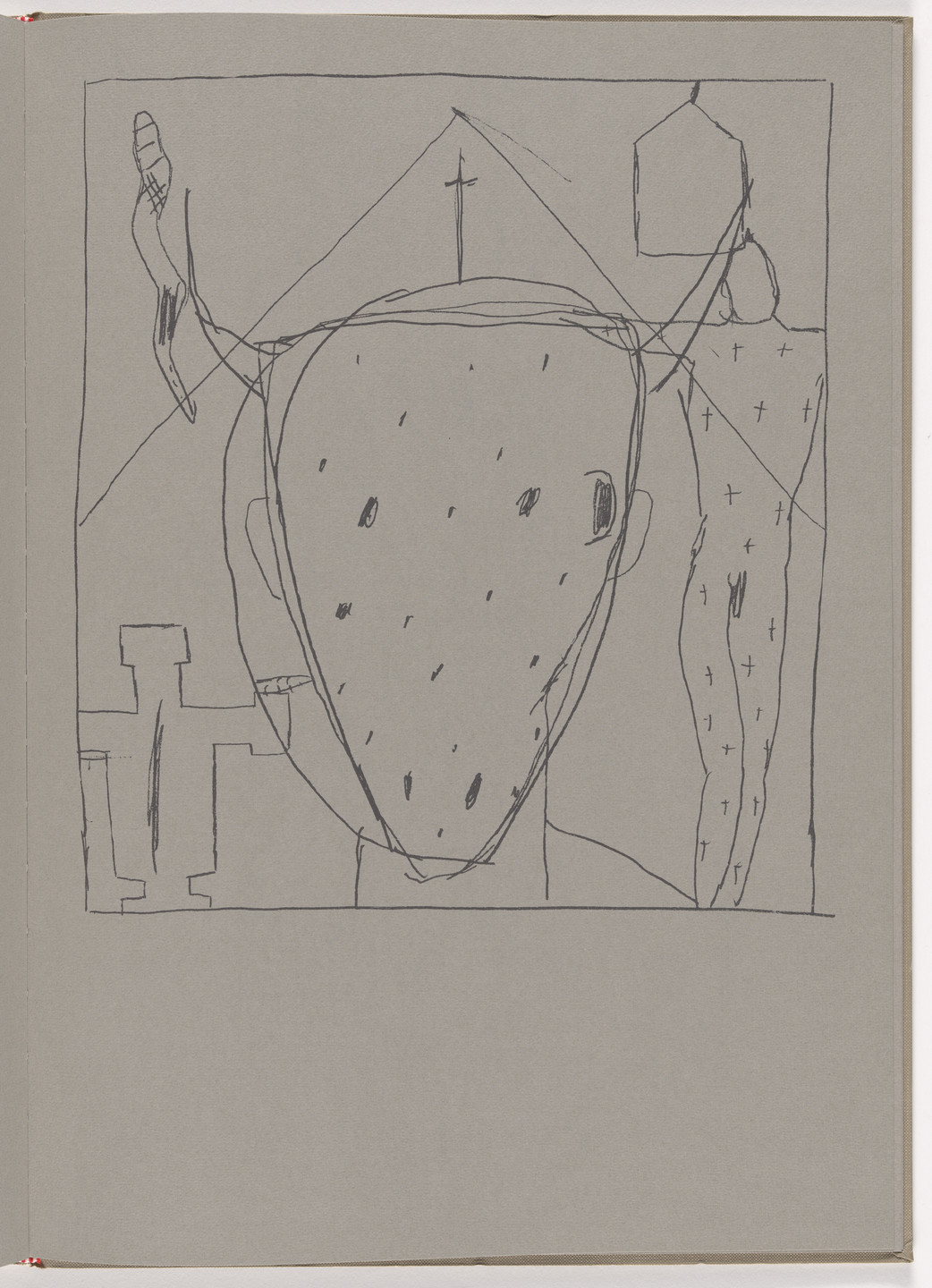 James Brown. Plate (folio 29) from Self Portraits. 1983