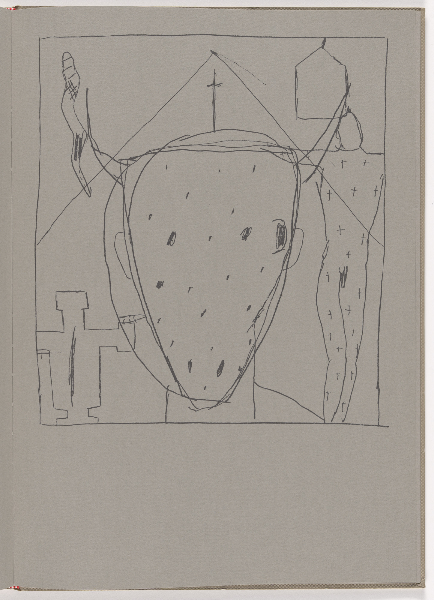 James Brown. Plate (folio 29) from Self Portraits