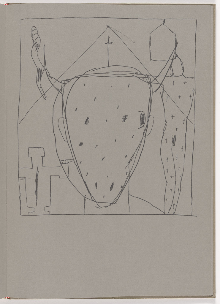 Plate (folio 29) from Self Portraits