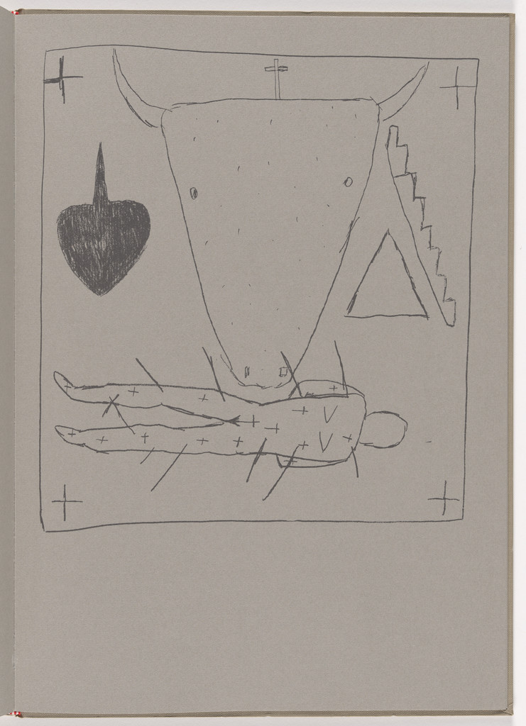 Plate (folio 30) from Self Portraits