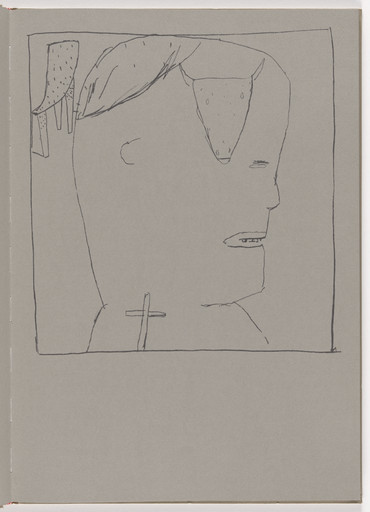 Plate (folio 4) from Self Portraits