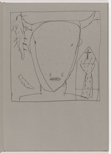 Plate (folio 5) from Self Portraits