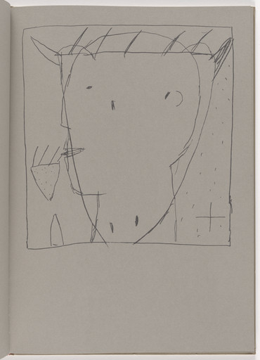 Plate (folio 6) from Self Portraits