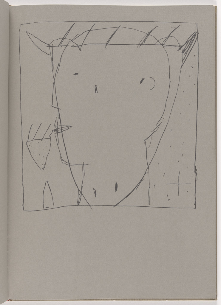 Plate (folio 6) from Self Portraits