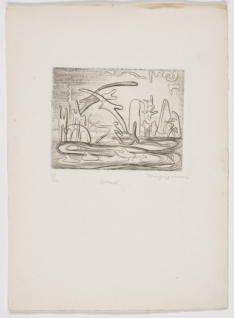 Attack (plate, folio 11) from Salvo for Russia