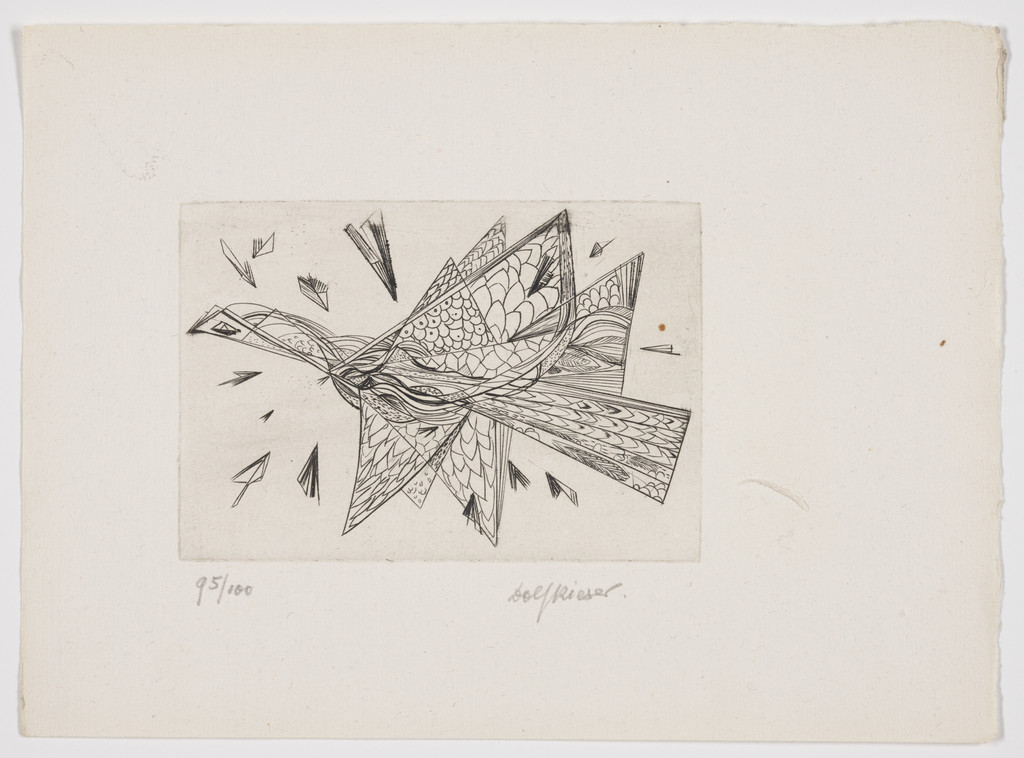 Untitled (plate, folio 4) from Salvo for Russia, Dolf Rieser, 1942
