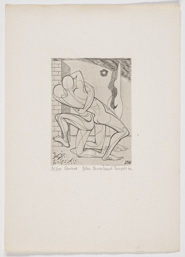 Combat (plate, folio 8) from Salvo for Russia
