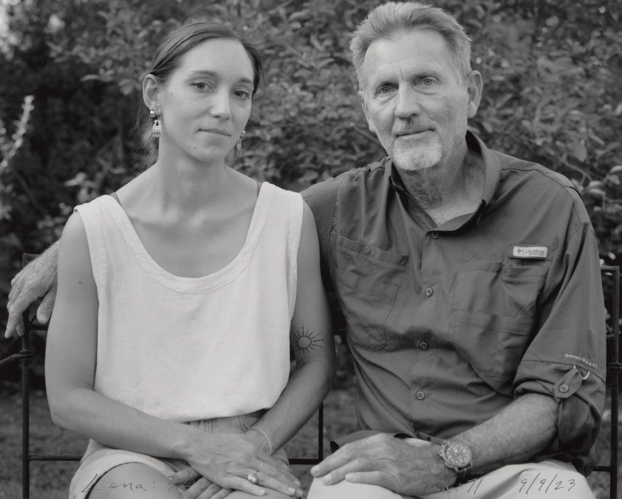 Mark Klett. Lena: 32, Mark: 71. September 9, 2023