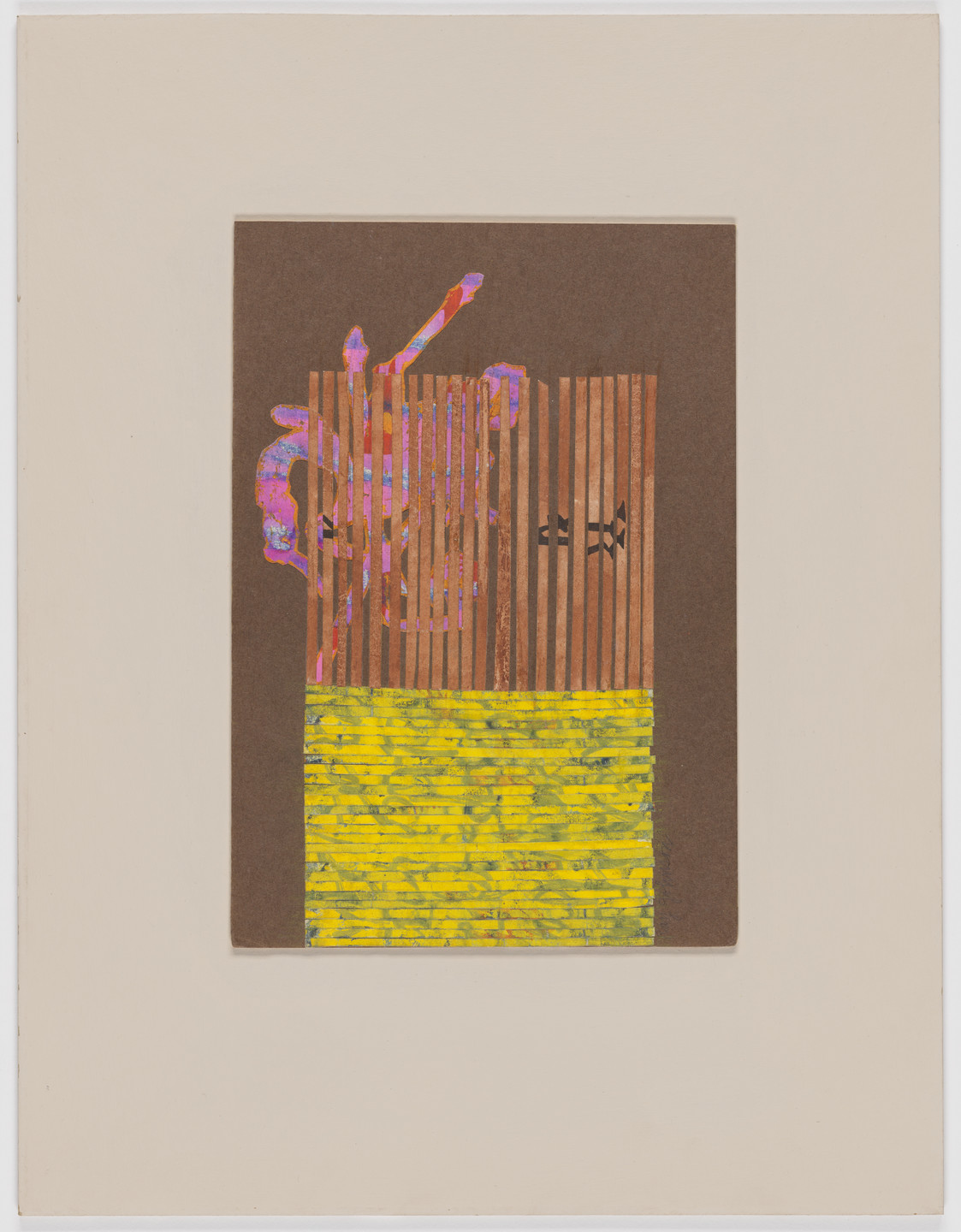 Ray Johnson. Caged. 1959