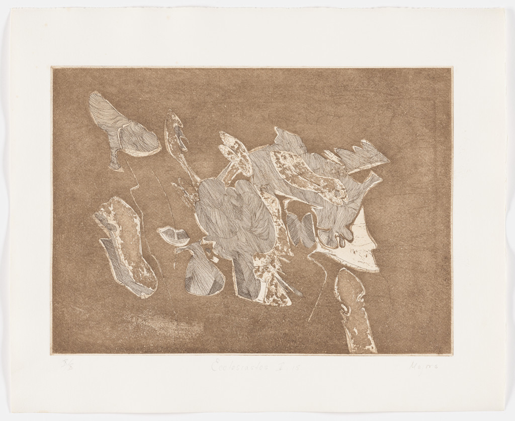 Ecclesiastes V:15 (plate, folio 18) from Etchings from Ecclesiastes