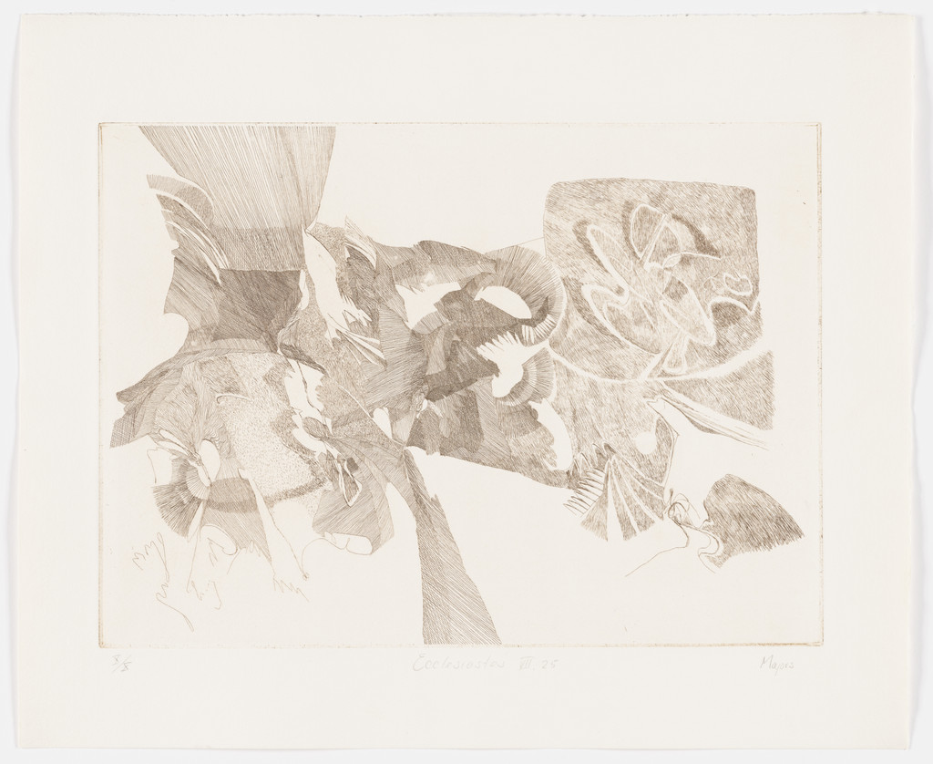 Ecclesiastes VII:25 (plate, folio 22) from Etchings from Ecclesiastes