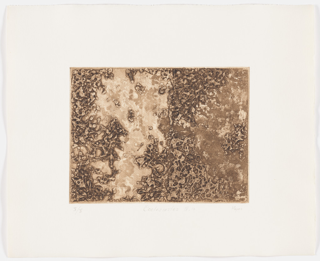 Ecclesiastes IX:10 (plate, folio 26) from Etchings from Ecclesiastes