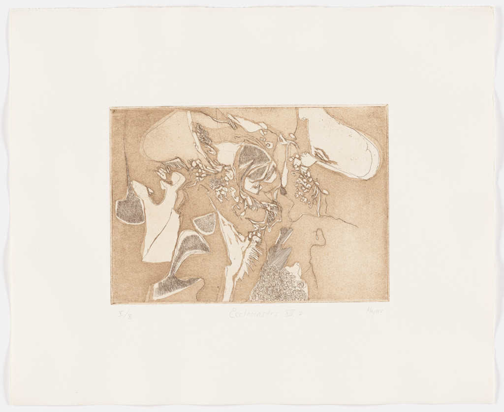Ecclesiastes XII:2 (plate, folio 32) from Etchings from Ecclesiastes