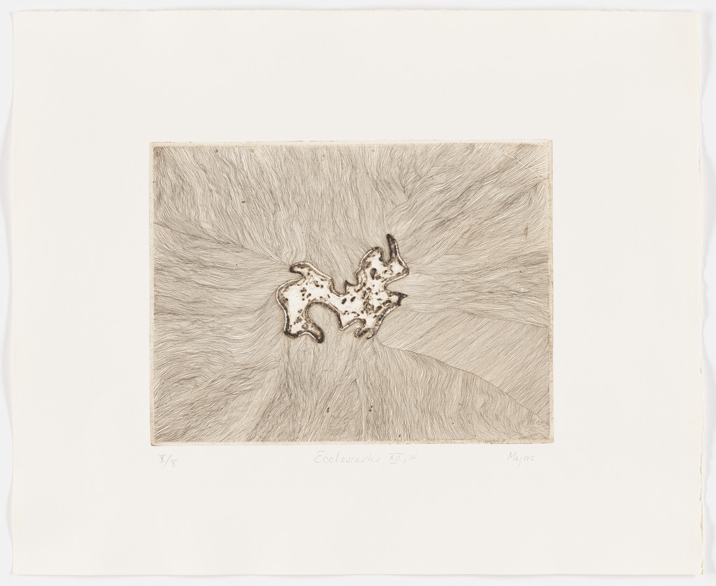 Ecclesiastes XII:14 (plate, folio 33) from Etchings from Ecclesiastes, William Majors, 1965