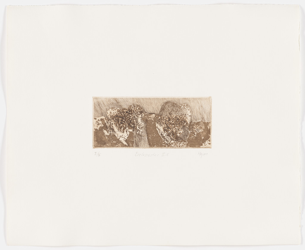 Ecclesiastes II:5 (plate, folio 8) from Etchings from Ecclesiastes