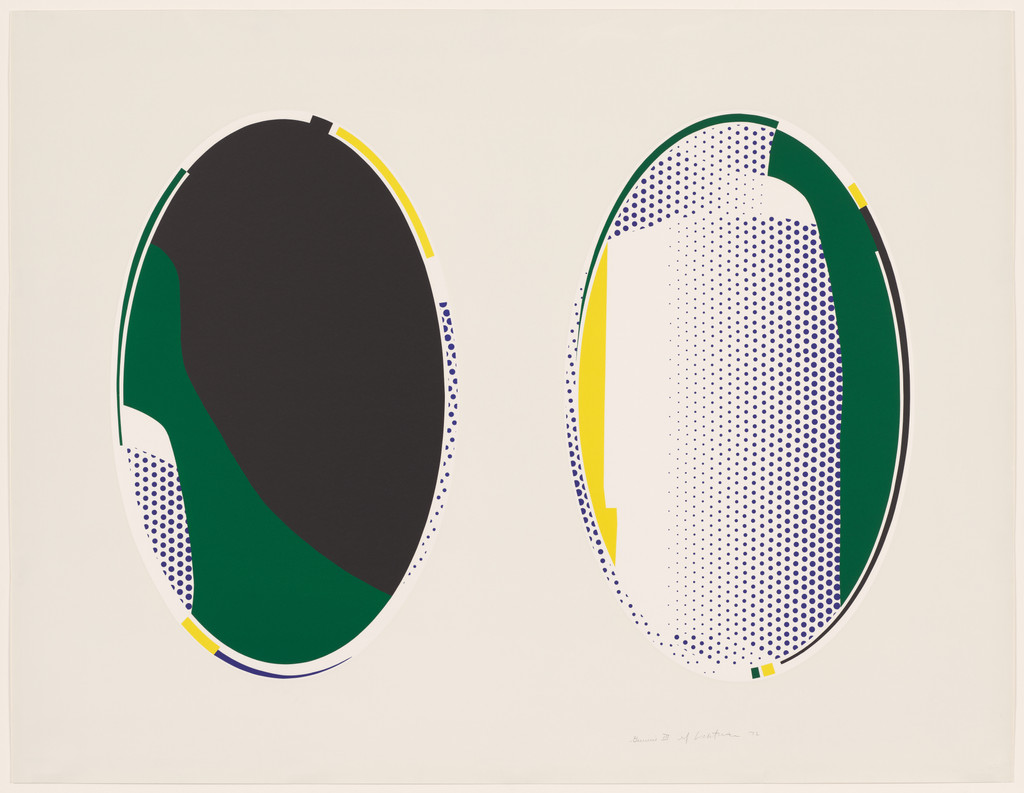 Mirror #8 from the Mirror Series by Roy Lichtenstein