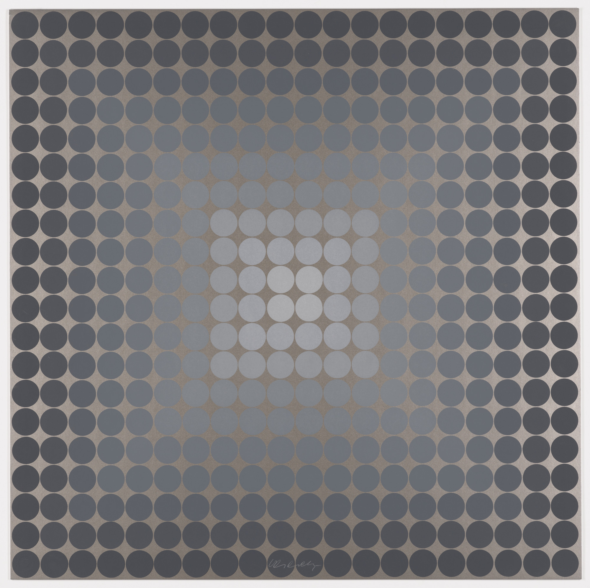 Victor Vasarely. Untitled from the portfolio CTA 102