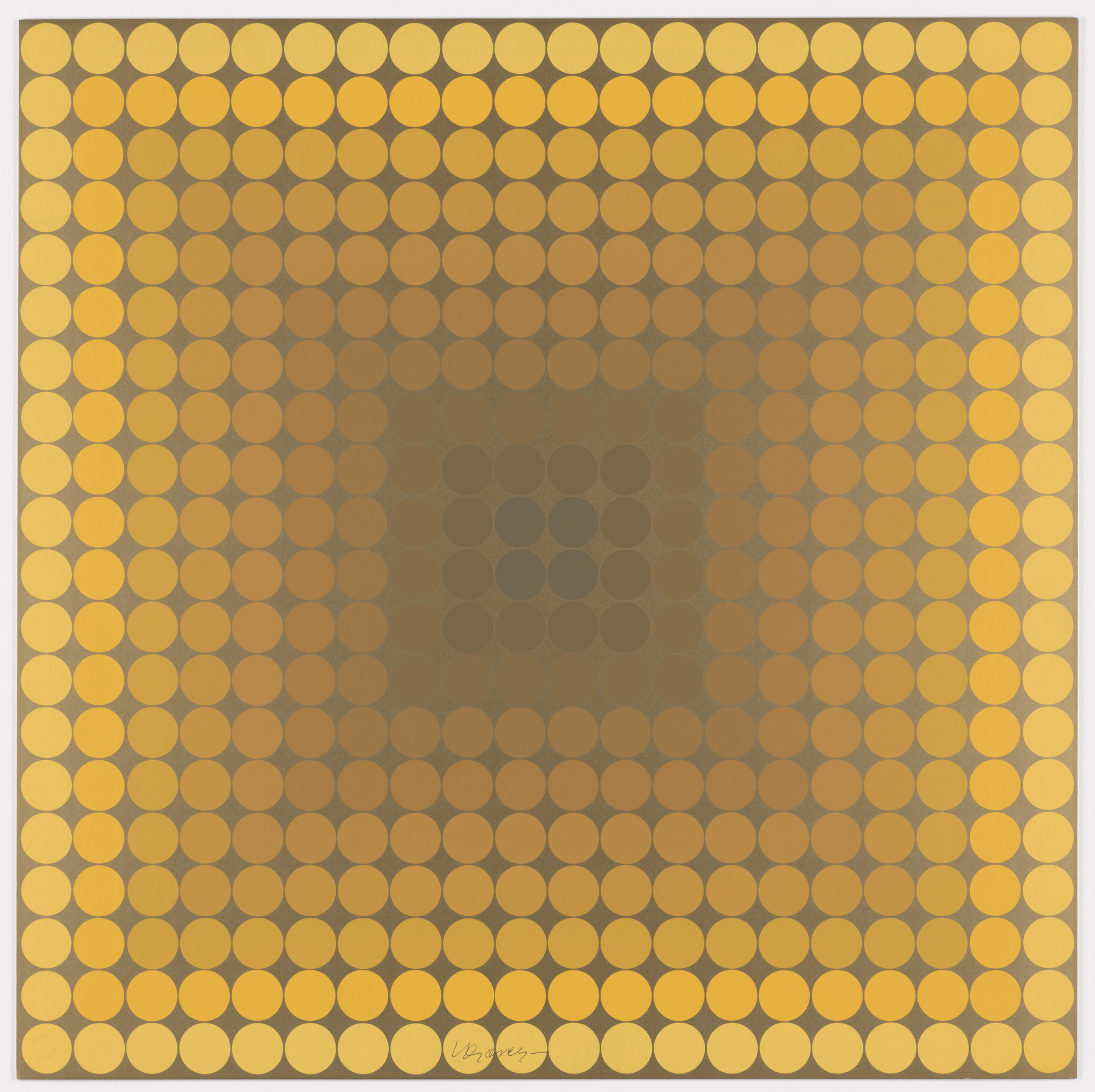 Victor Vasarely. Untitled from the portfolio CTA 102