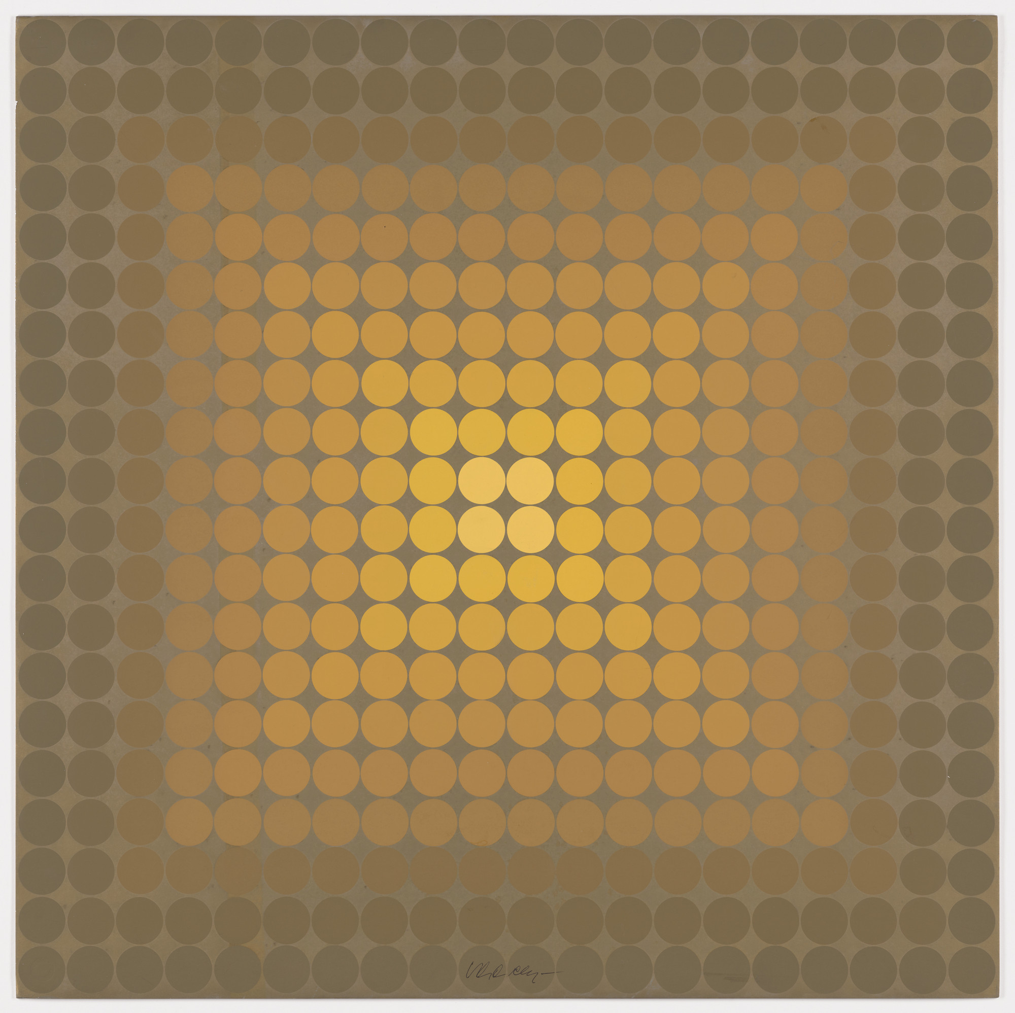 Victor Vasarely. Untitled from the portfolio CTA 102
