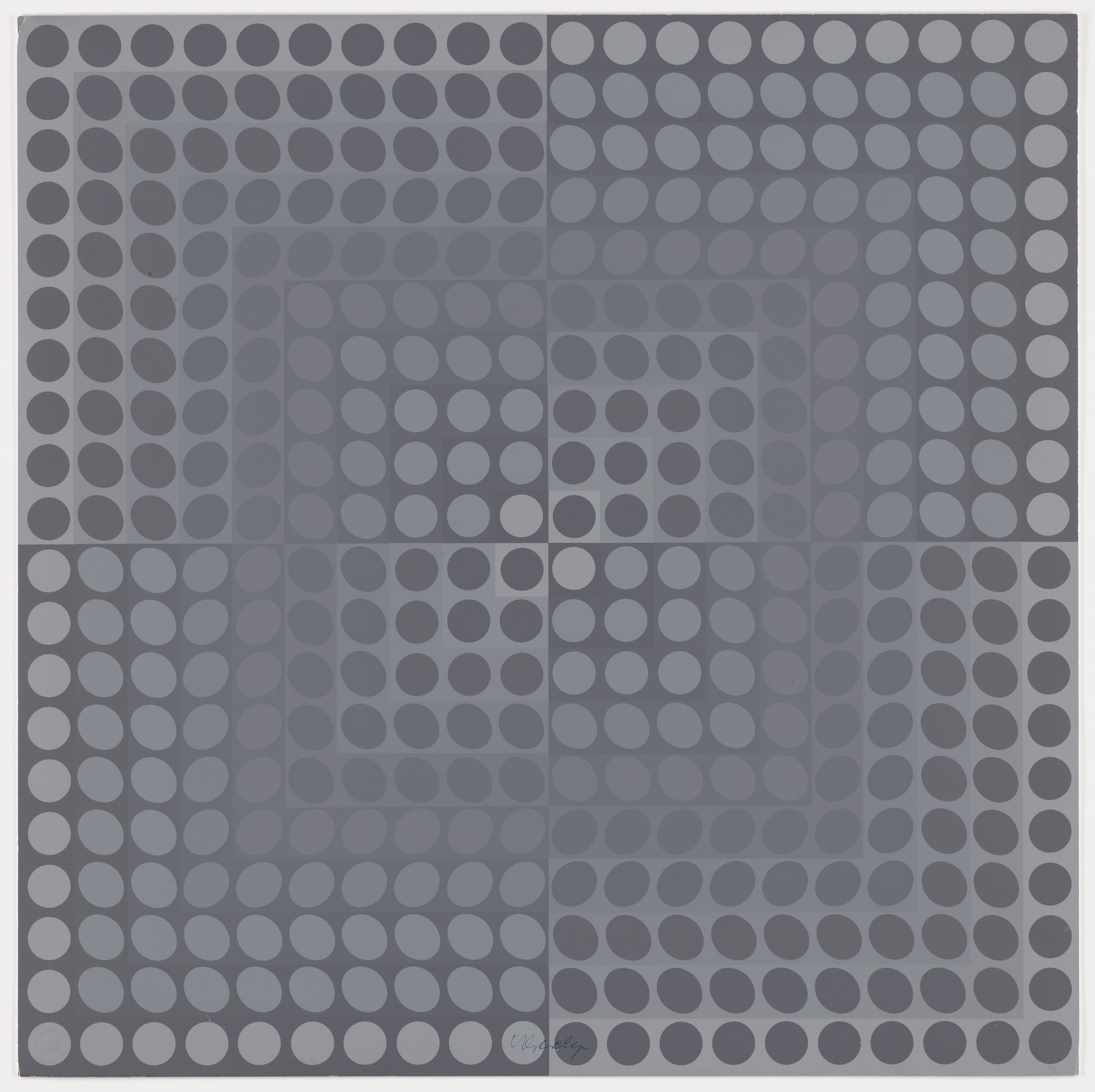 Victor Vasarely. Untitled from the portfolio CTA 102