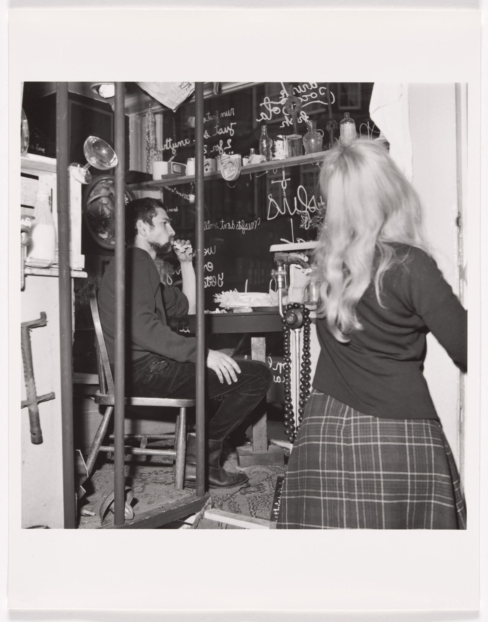 Ben Vautier. Sculpture Vivante (Living Sculpture), Festival of Misfits, Gallery One, London, October 23- November 8, 1962
