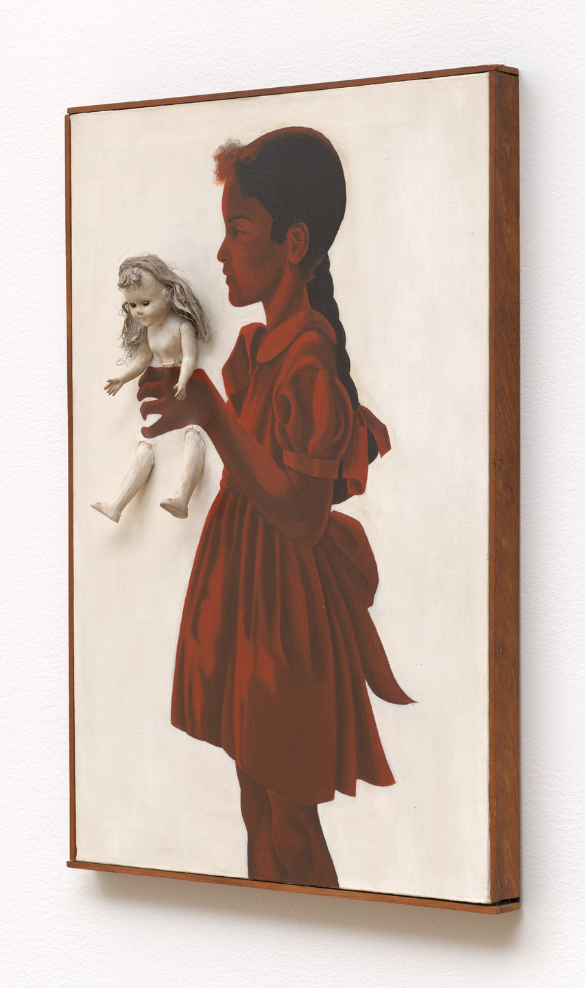 Adrian Piper. Self-Portrait at Age 5 with Doll. 1966