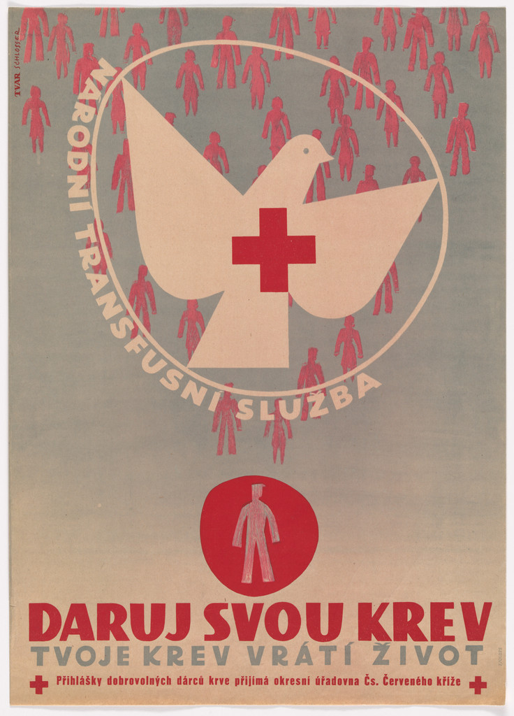 Daruj Svou Krev (Poster for blood transfusion service)