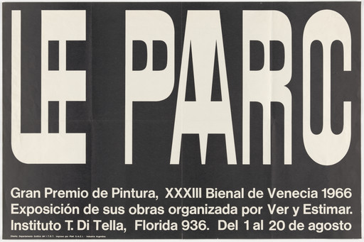 Le Park - Gran Premio de Pintura, XXXIII Bienal de Venecia 1966