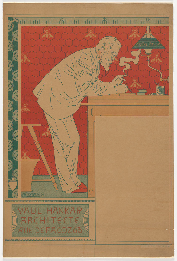 Paul Hankar, Architecte