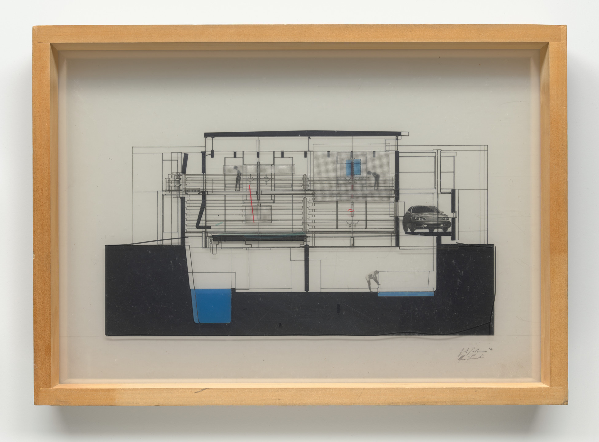 Joel Sanders, Jonathan Crary, Marc Tsurumaki. Sight Specific project. 1994