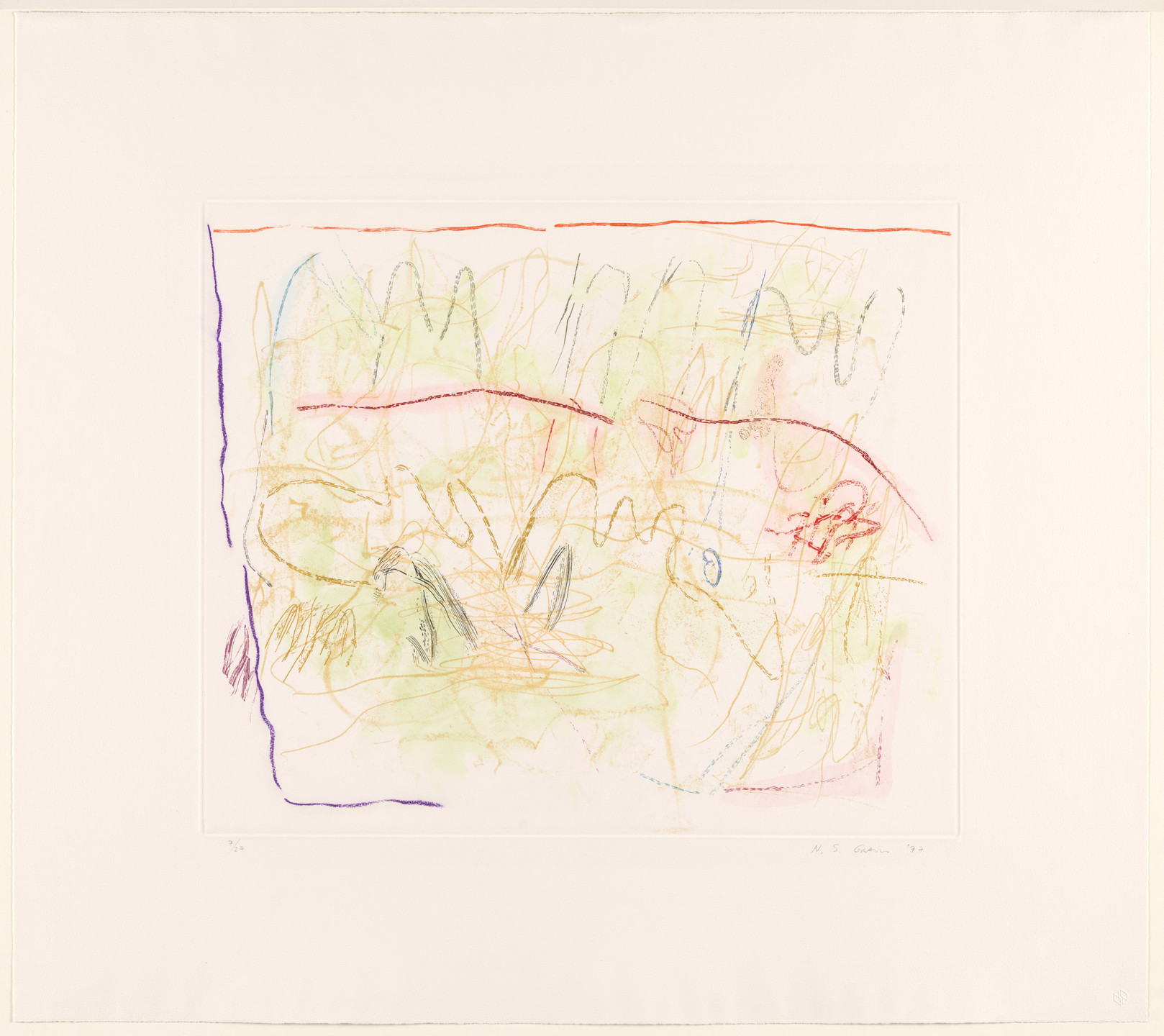 Nancy Graves. Saille. 1977