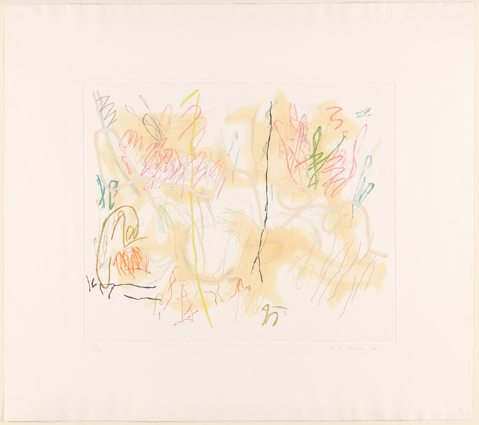 Nancy Graves. Muin. 1977