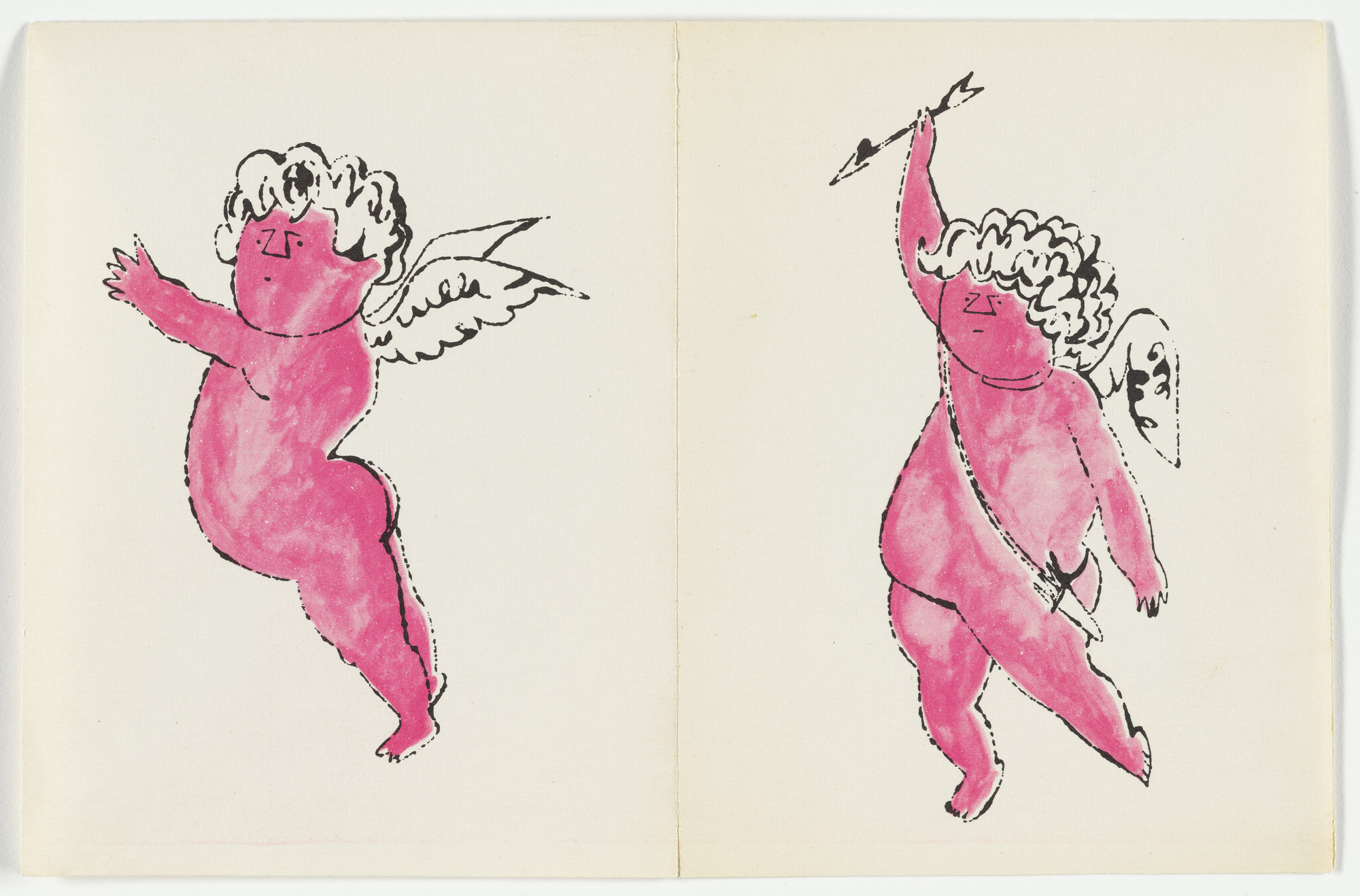 Andy Warhol. Cherubs. 1952 | MoMA