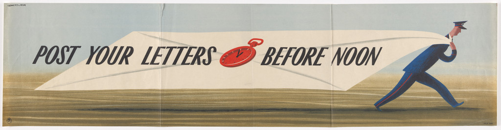 Post Your Letters Before Noon