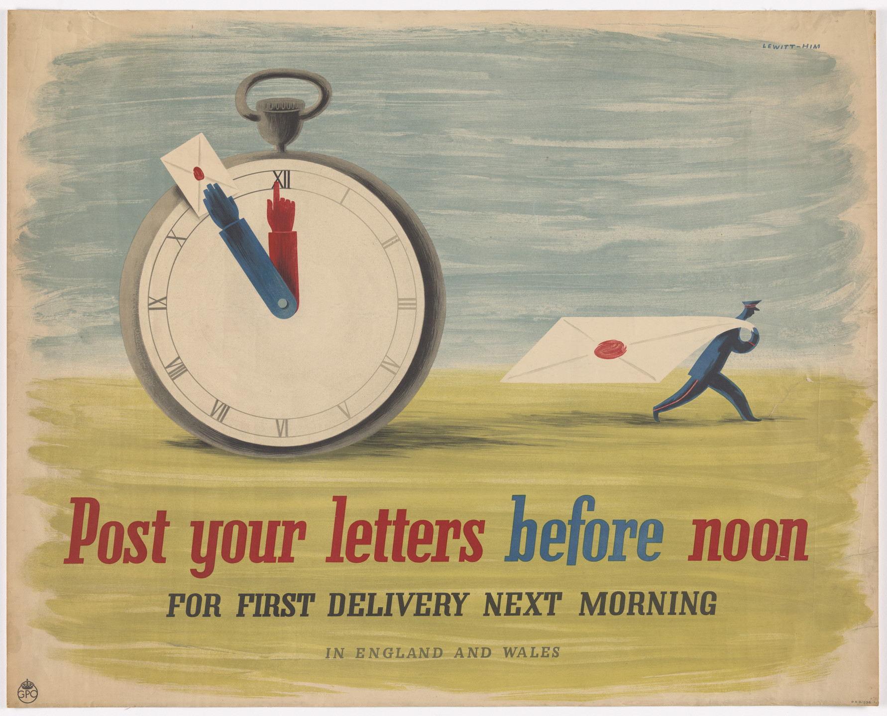 Jan Lewitt, George Him. Post Your Letters Before Noon. 1941