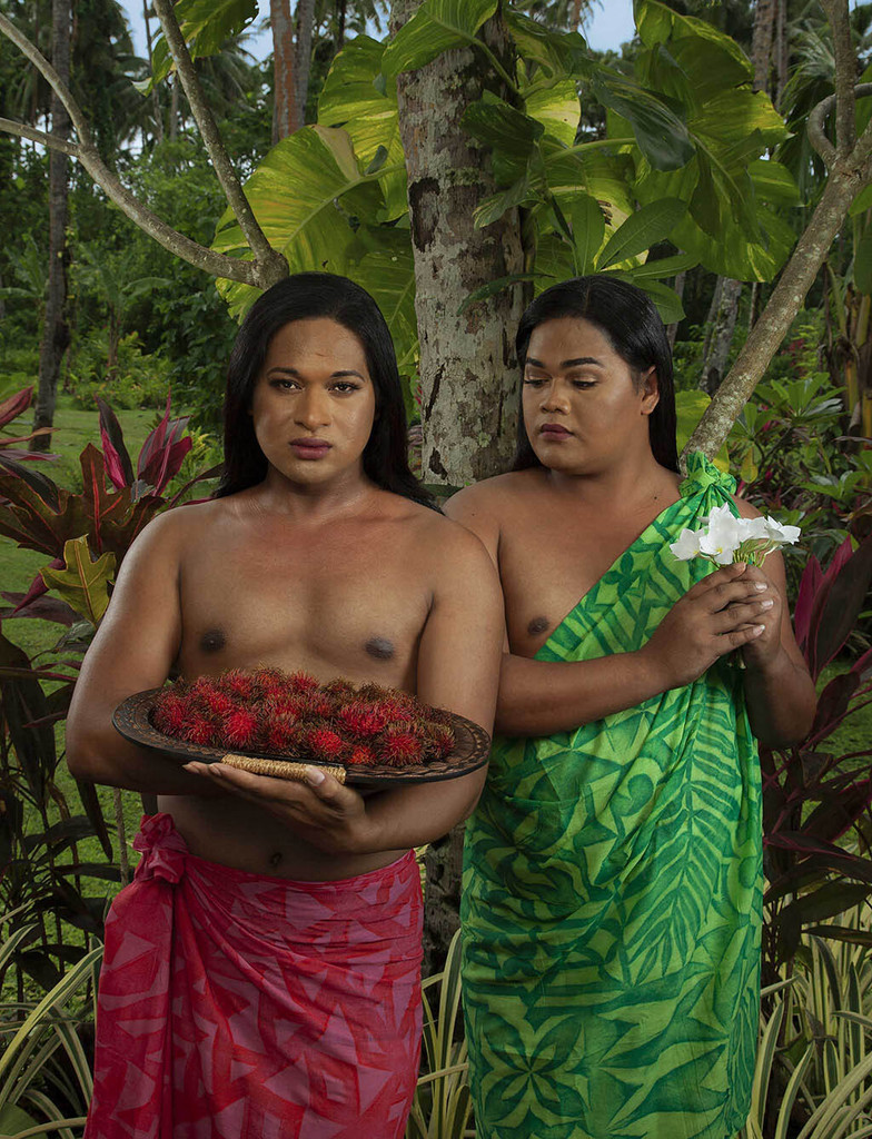 Two Fa'afafine (after Gauguin)