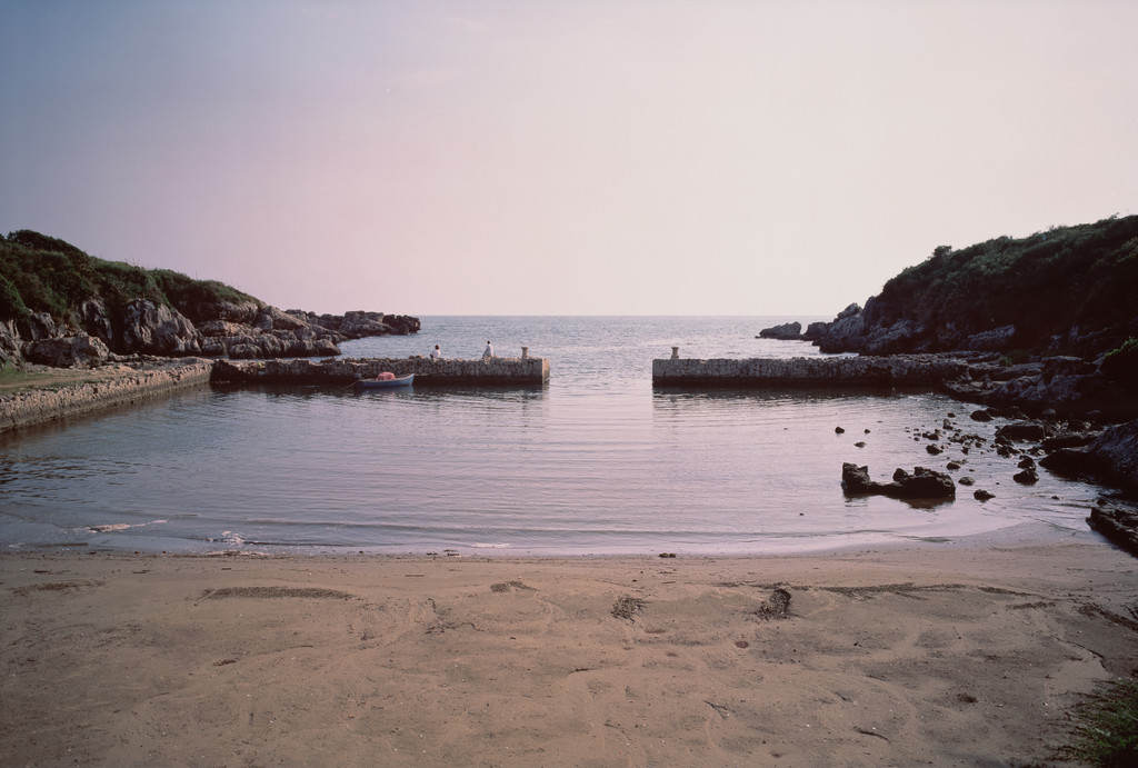 Remnants of a Roman harbor near Minturno, Italy from the series Fish Story