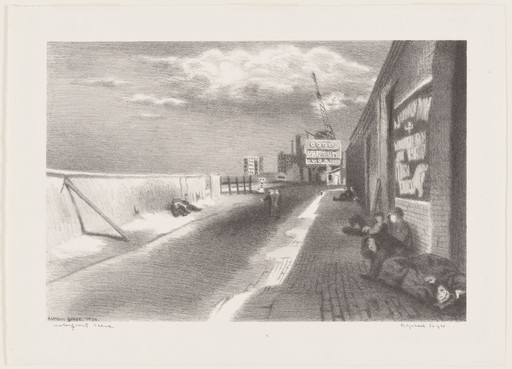 Waterfront from The American Scene, no. 2