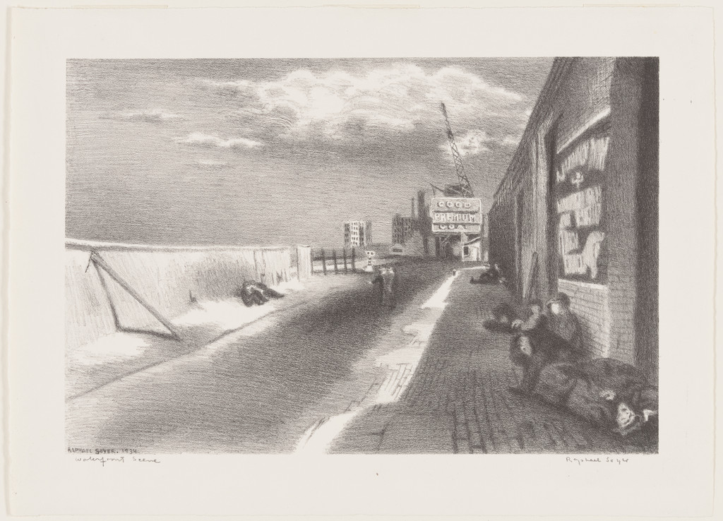 Waterfront from The American Scene, no. 2