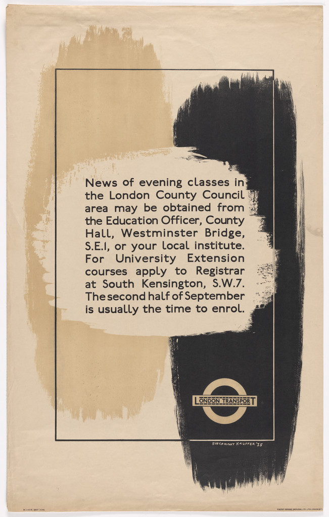 News of evening classes in the London Country Council area . . .