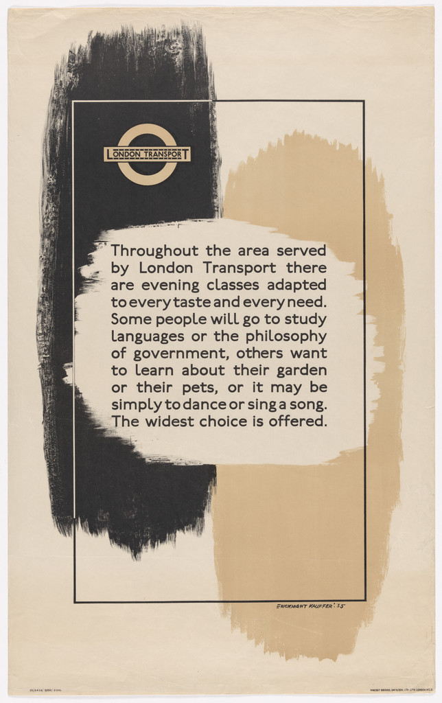 Throughout the area served by London Transport...
