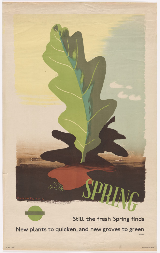 Spring (Poster for London Transport)