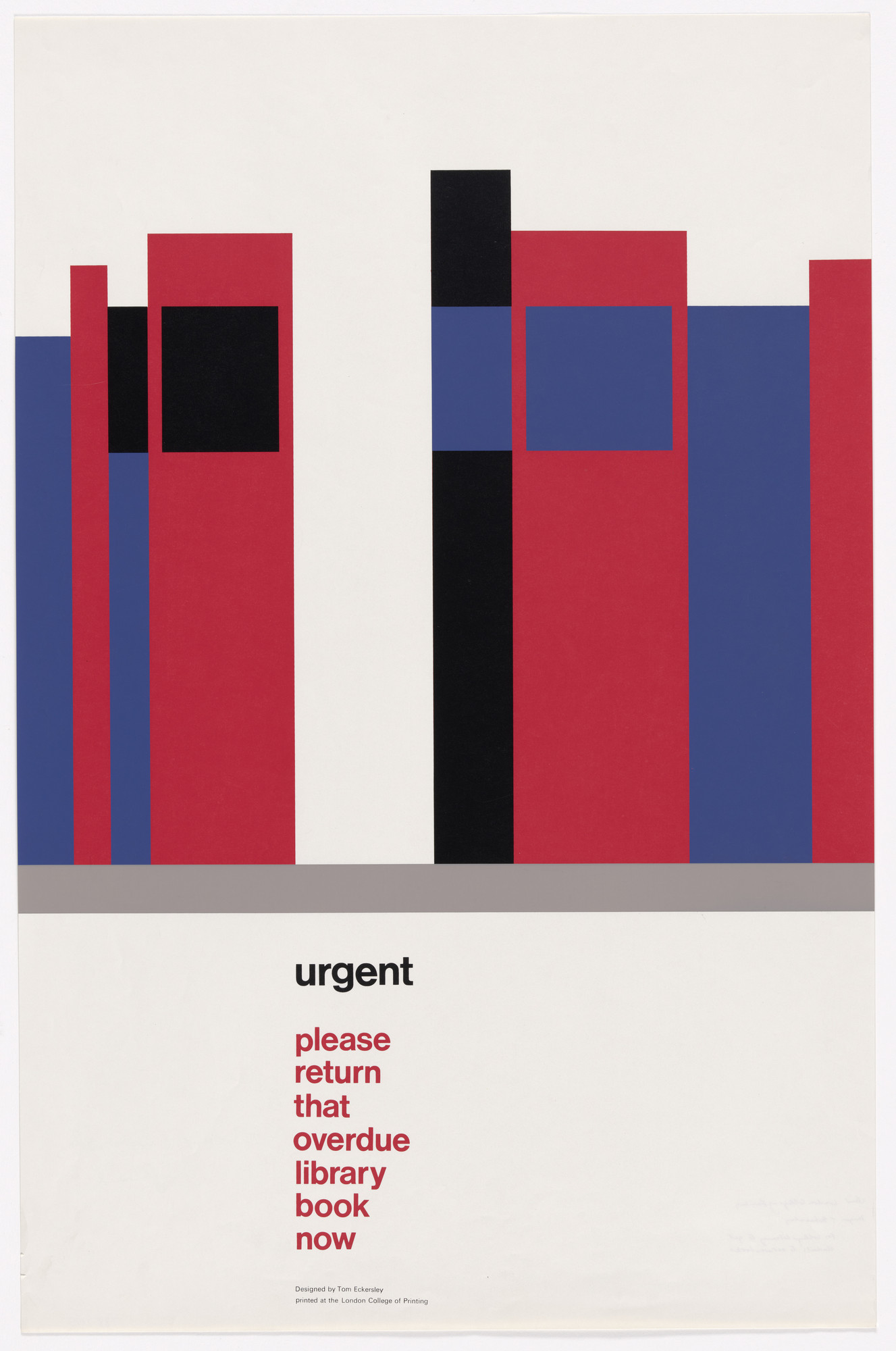 Thomas Eckersley. Urgent Please Return That Overdue Library Book
