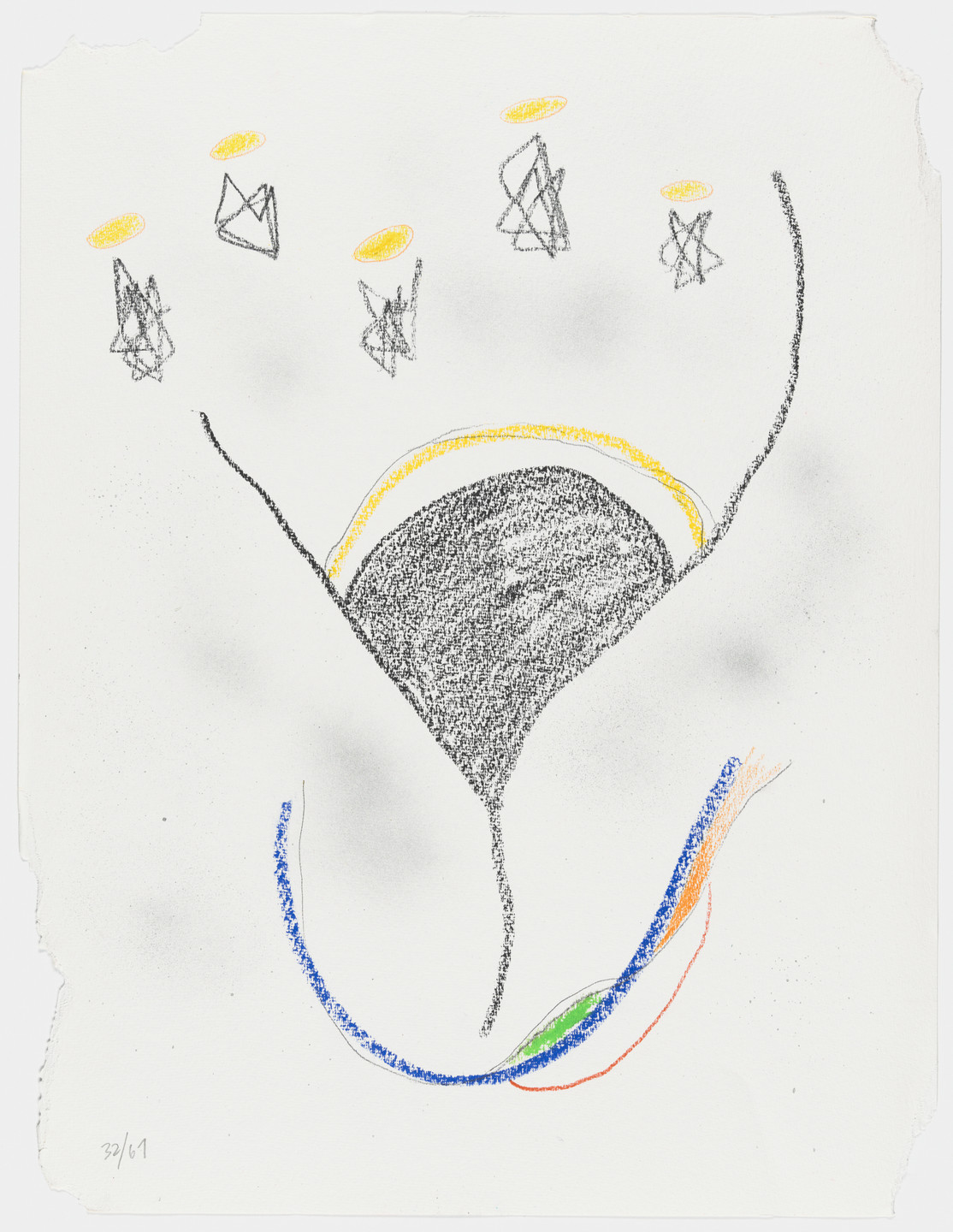 Tadáskía. ave preta mística mystical black bird. 2022