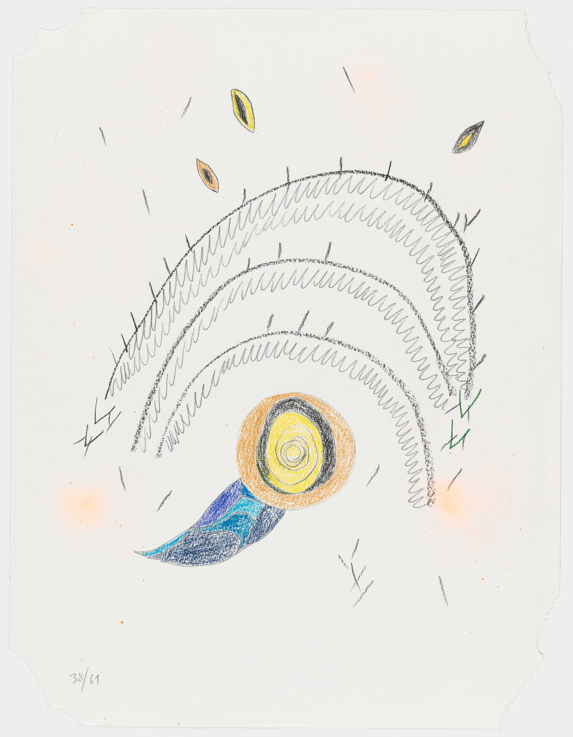 Tadáskía. ave preta mística mystical black bird. 2022