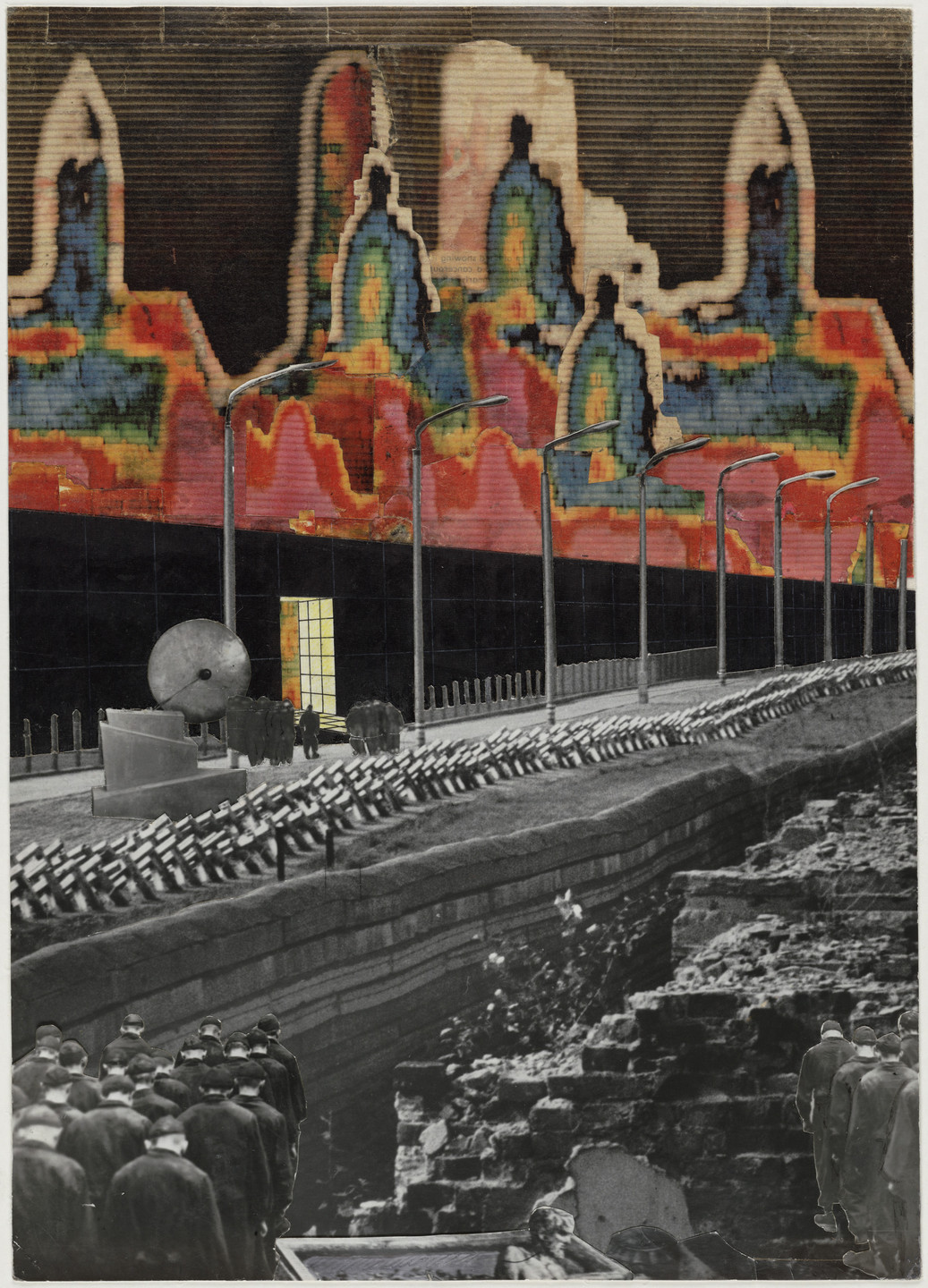 Rem Koolhaas, Elia Zenghelis, Madelon Vriesendorp, Zoe Zenghelis. Exodus, or the Voluntary Prisoners of Architecture: Exhausted Fugitives Led to Reception. 1972