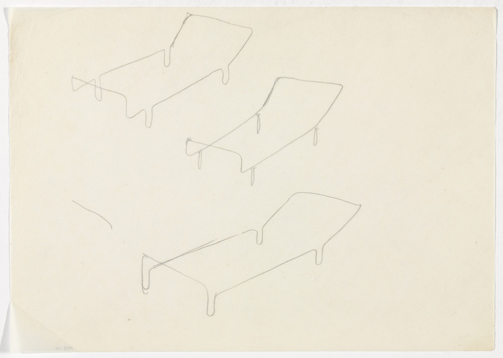 Daybed Frame (Perspective sketches)