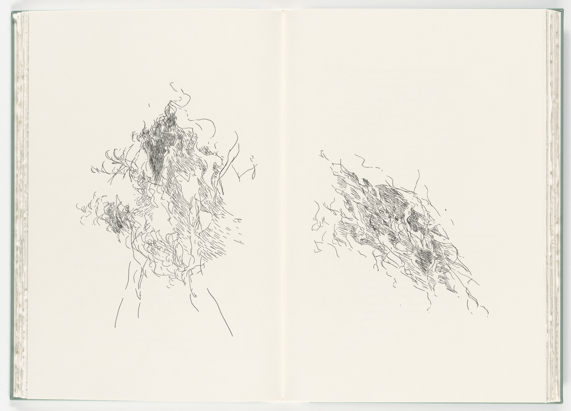 Julie Mehretu. Untitled (plate, folio 33-34) from Poetry of Sappho. 2011